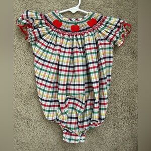Classic Whimsy Smocked Apple Bubble